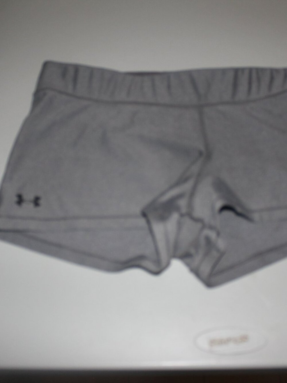 Grey Under Armour Athletic Shorts Size Large